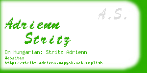 adrienn stritz business card